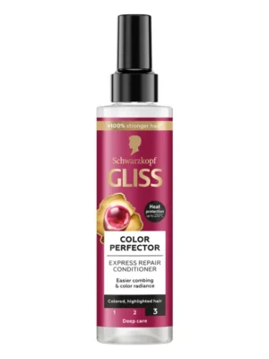 Finální Výprodej Gliss Express balzám 200 ml Colour Perfector