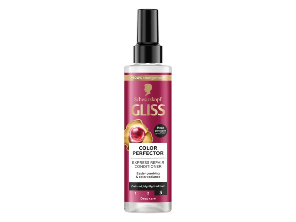 Finální Výprodej Gliss Express balzám 200 ml Colour Perfector