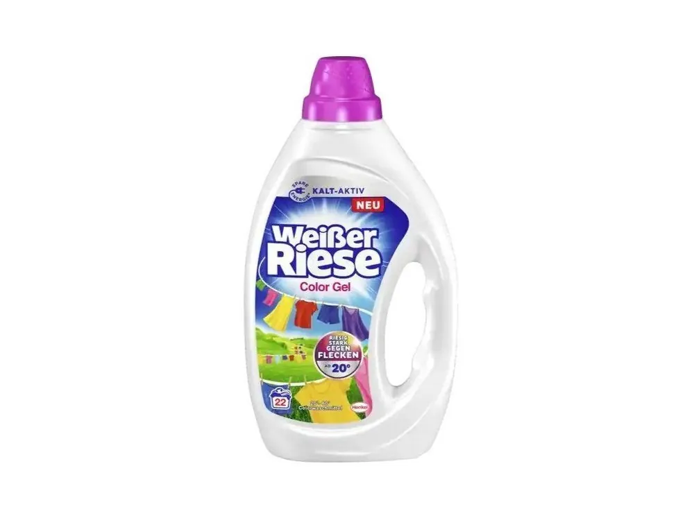 Weisser Riese prací gel 22 dávek Color 990 ml Cenová Bomba