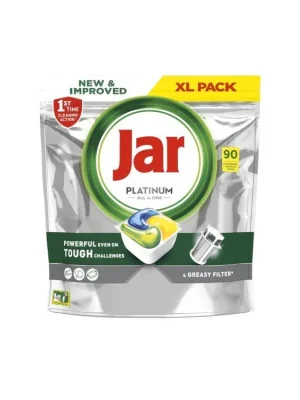 Novinka Jar tablety do myčky 90 ks Platinum Lemon