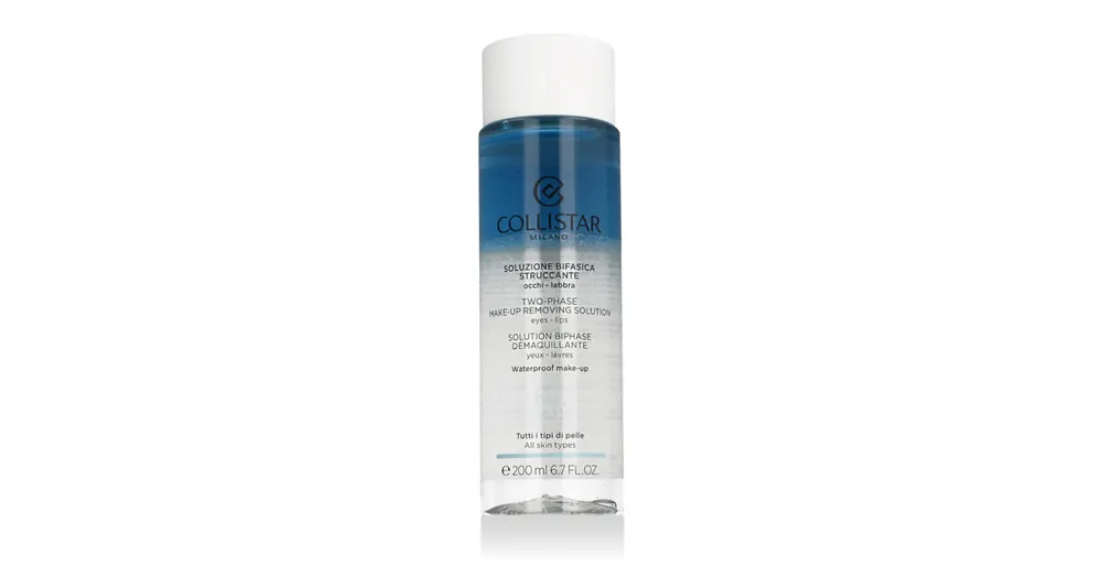 Collistar Two-Phase Make-Up Removing Solution 200 ml Sezónní Sleva