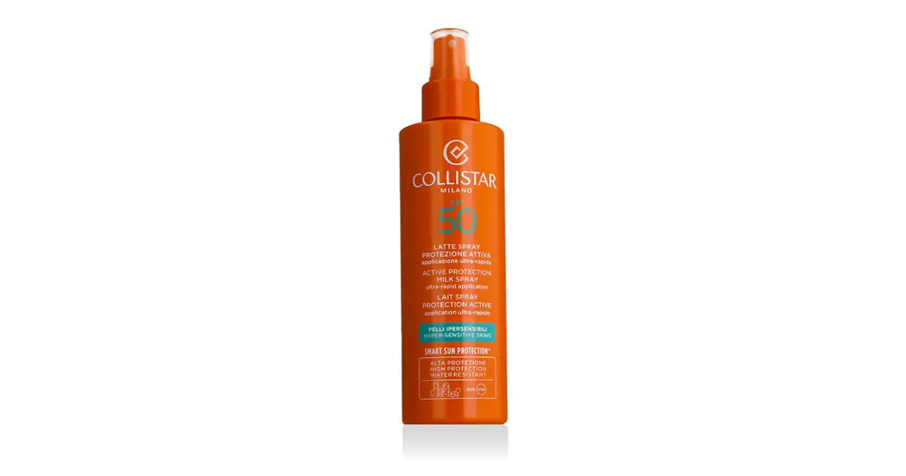 Collistar Smart Sun Protection® Active Protection Milk Spray SPF 50 200 ml Cenově Výhodný