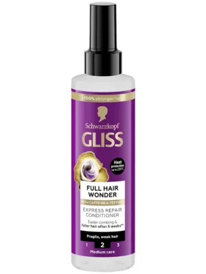 Gliss Express balzám 200 ml Full Hair Wonder Víkendová Akce