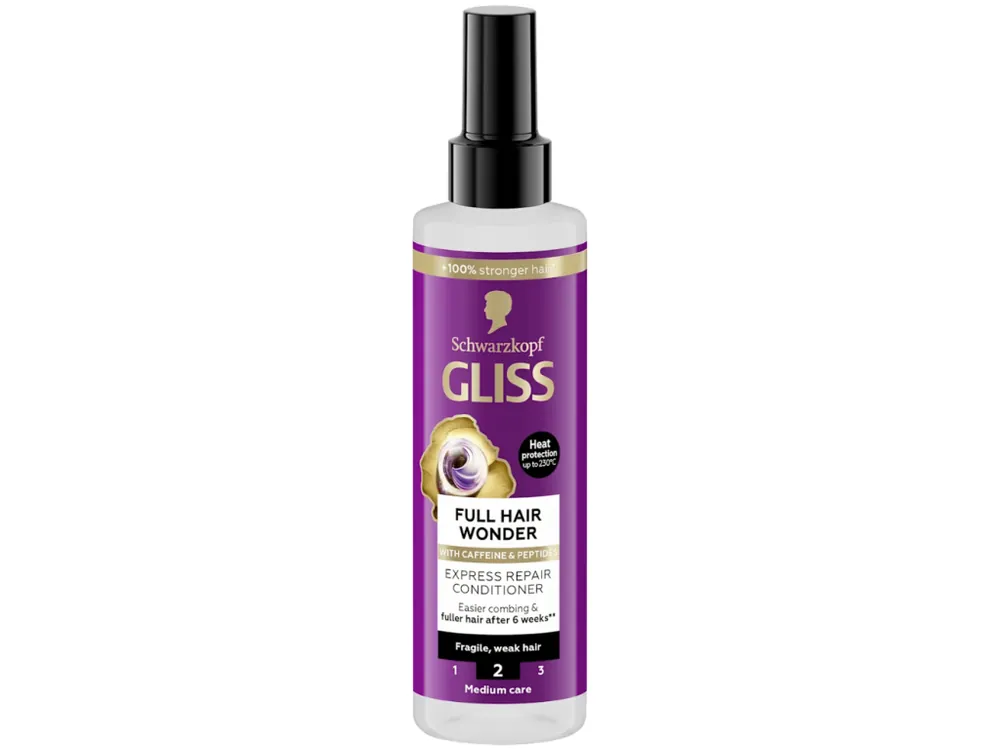 Gliss Express balzám 200 ml Full Hair Wonder Víkendová Akce