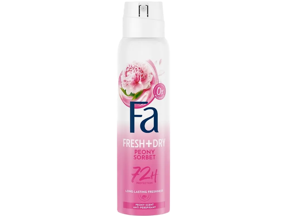 Super Cena Fa antiperspirant sprej 150 ml Fresh + Dry Peony Sorbet