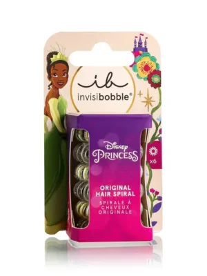 Invisibobble KIDS gumička do vlasů Disney Princess Tiana 2 x 3 ks Akční Cena