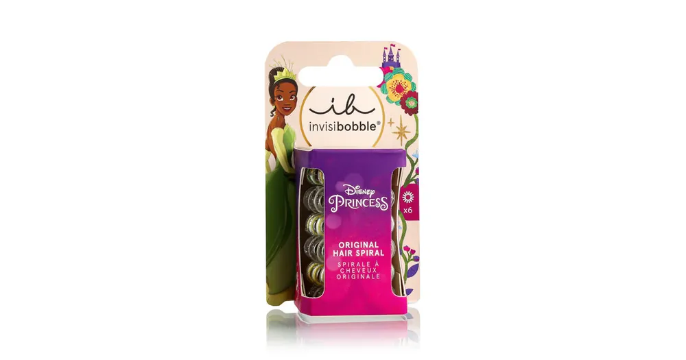 Invisibobble KIDS gumička do vlasů Disney Princess Tiana 2 x 3 ks Akční Cena