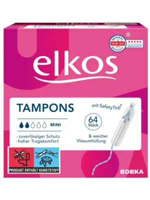Elkos Women tampony 64 ks Mini Cenově Výhodný