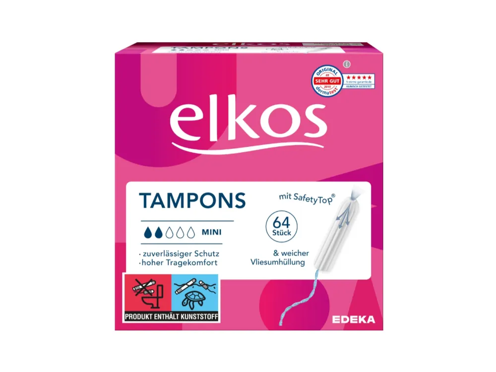 Elkos Women tampony 64 ks Mini Cenově Výhodný