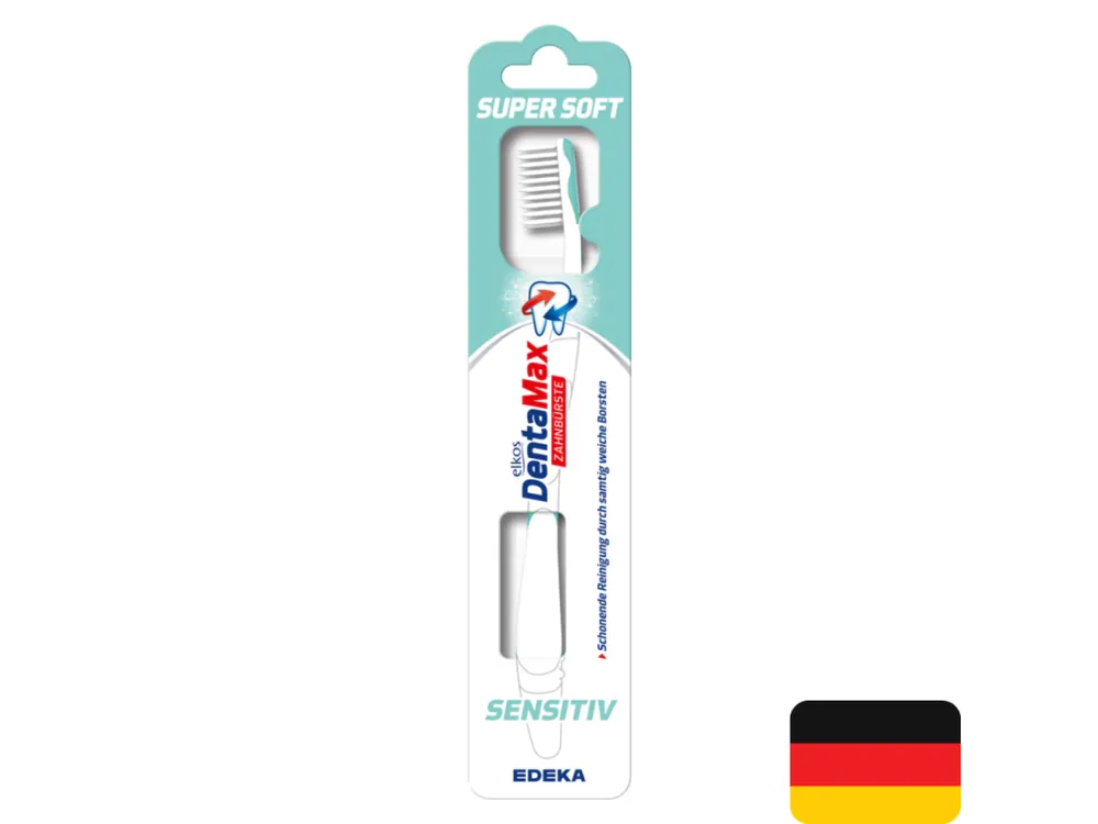 Super Cena Elkos Dentamax zubní kartáček 1 ks Sensitive Super Soft