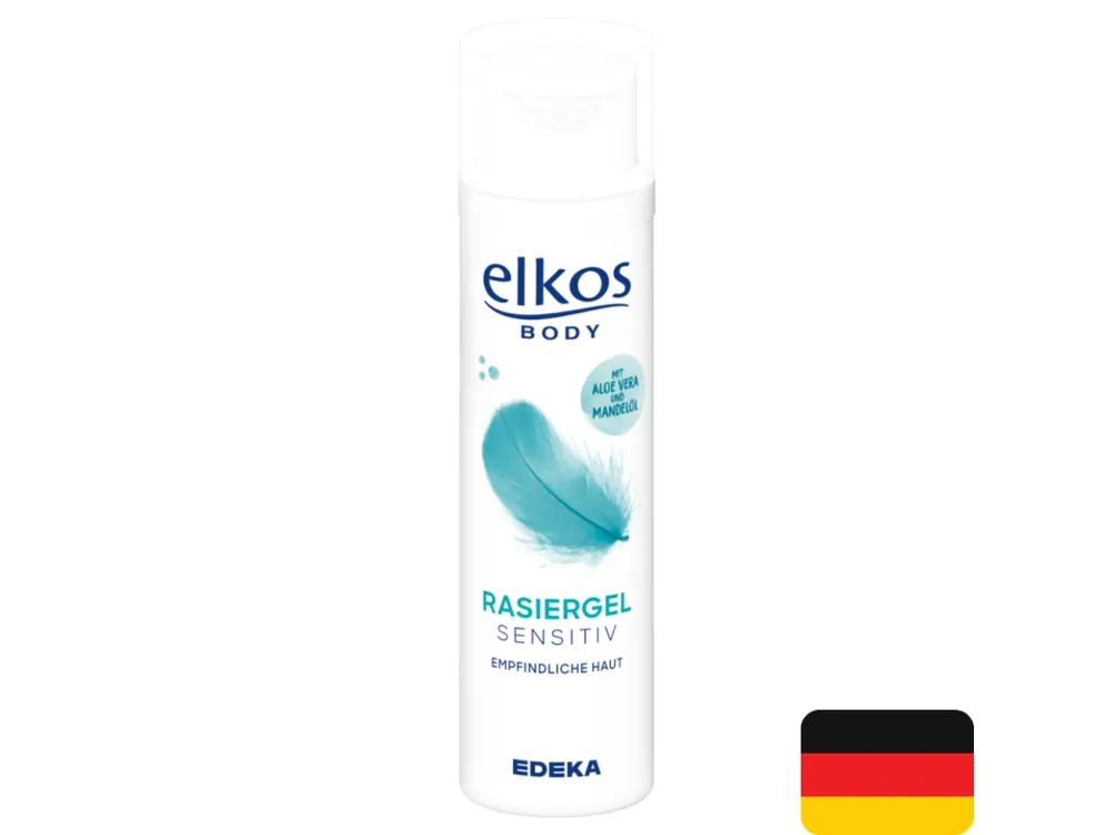 Dokud Zásoby Vydrží Elkos Body gel na holení Women Sensitiv 200 ml