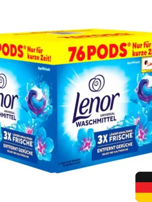 Lenor gelové kapsle 76 ks Universal Aprilfrisch 1489,6 g Zlevněný