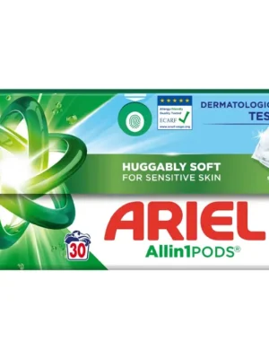 Ariel gelové kapsle 30 ks Sensitive Skin All in 1 Nejlepší Volba