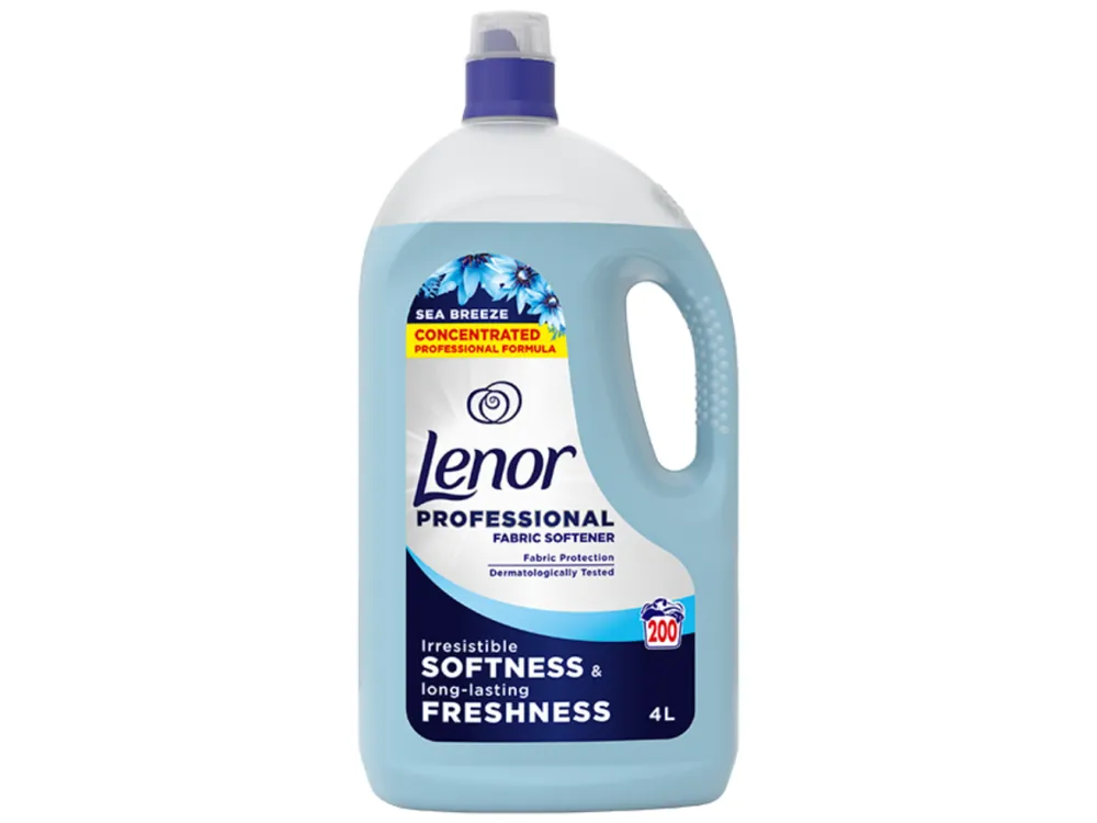 Expresní Doručení Lenor aviváž 200 pracích dávek Professional Sea Breeze 4 l