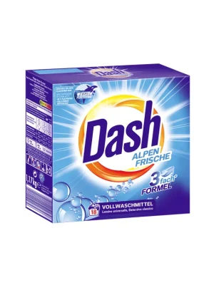 Dash prací prášek 18 dávek Universal Alpen Frische 1,17 kg Autentický