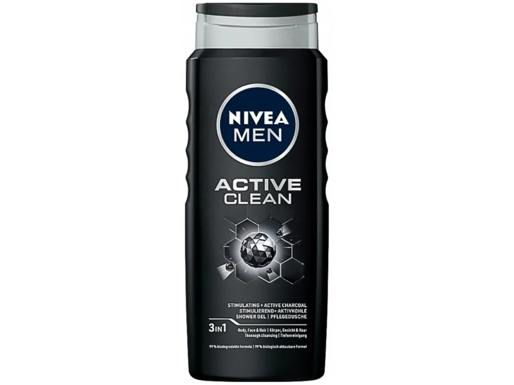 Nivea Men sprchový gel 500 ml Active Clean Jen Po Omezenou Doba