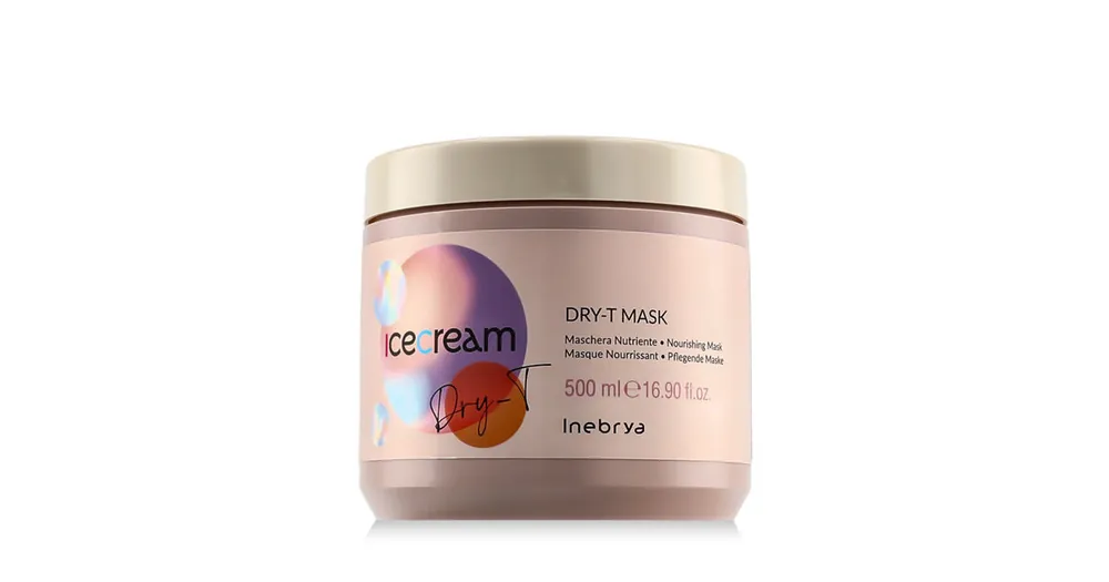 Víkendová Akce Inebrya Ice Cream Dry-T Nourishing Mask 500 ml