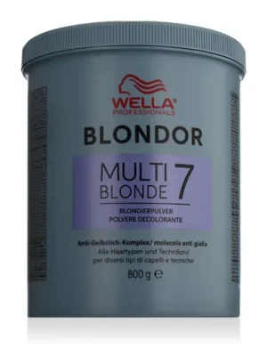 Wella Blondor Multi Blonde 7 Powder Lightener 800 g Speciální Cena