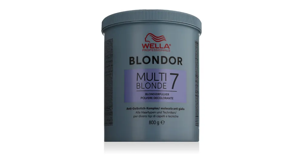 Wella Blondor Multi Blonde 7 Powder Lightener 800 g Speciální Cena