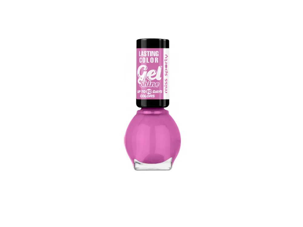 Miss Sporty lak na nehty 7 ml Color Gel Shine 567 růžovo-fialový Speciální Cena
