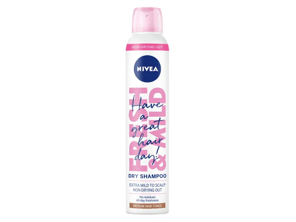 Pouze Dnes Nivea suchý šampon 200 ml pro světlejší vlasy