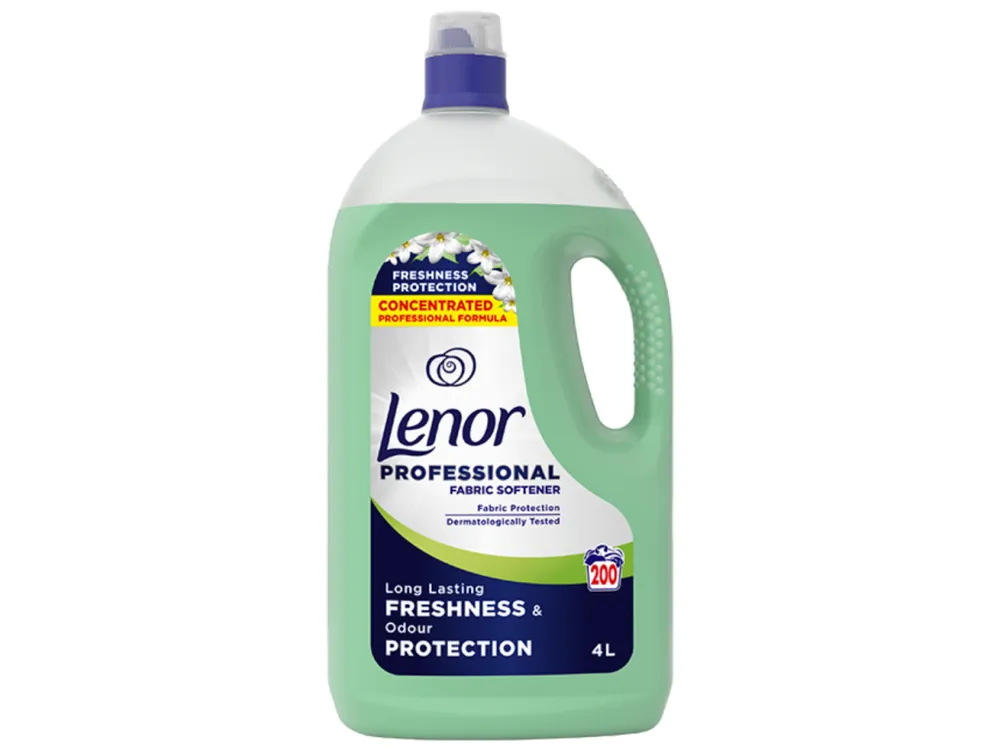 Cenový Hit Lenor aviváž 200 pracích dávek Professional Freshness Protection 4 l