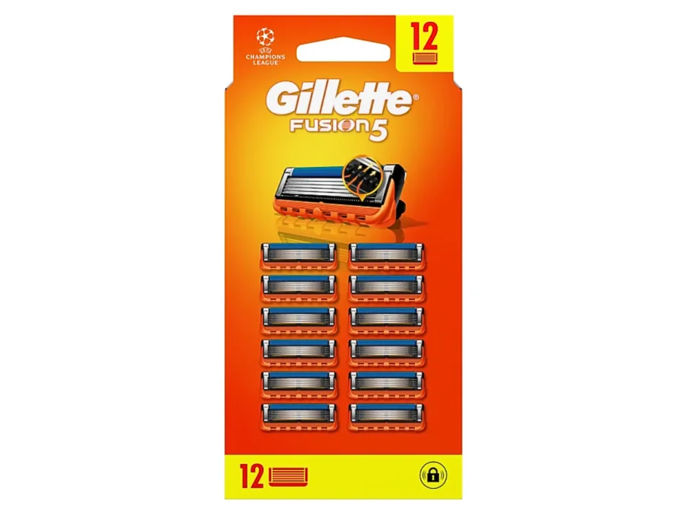 Gillette náhradní hlavice Fusion5 12 ks Značkový