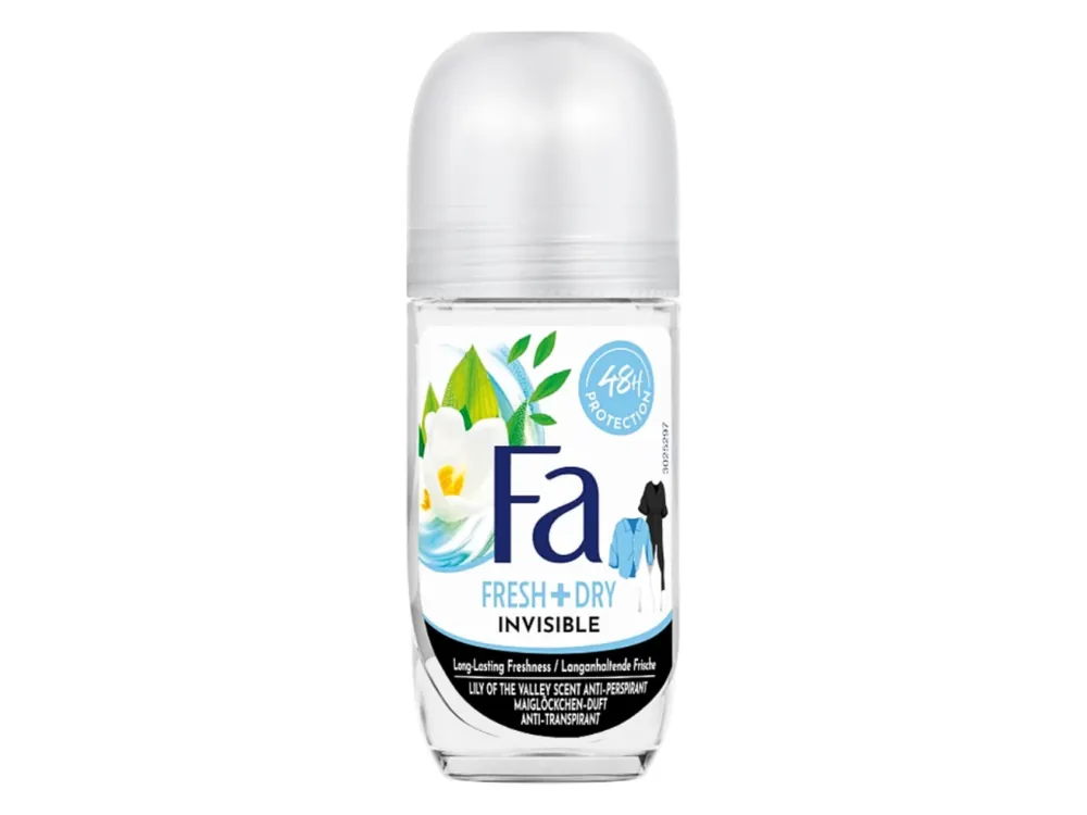 Fa antiperspirant roll-on 50 ml Invisible Fresh Nová Kolekce