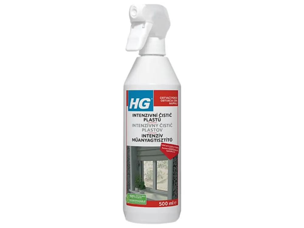 Dokud Zásoby Vydrží HG intenzivní čistič plastů 500 ml