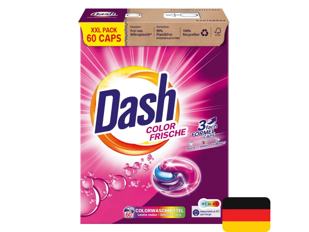 Dash gelové kapsle 60 ks Color Frische 1494 g Odeslání Ihned