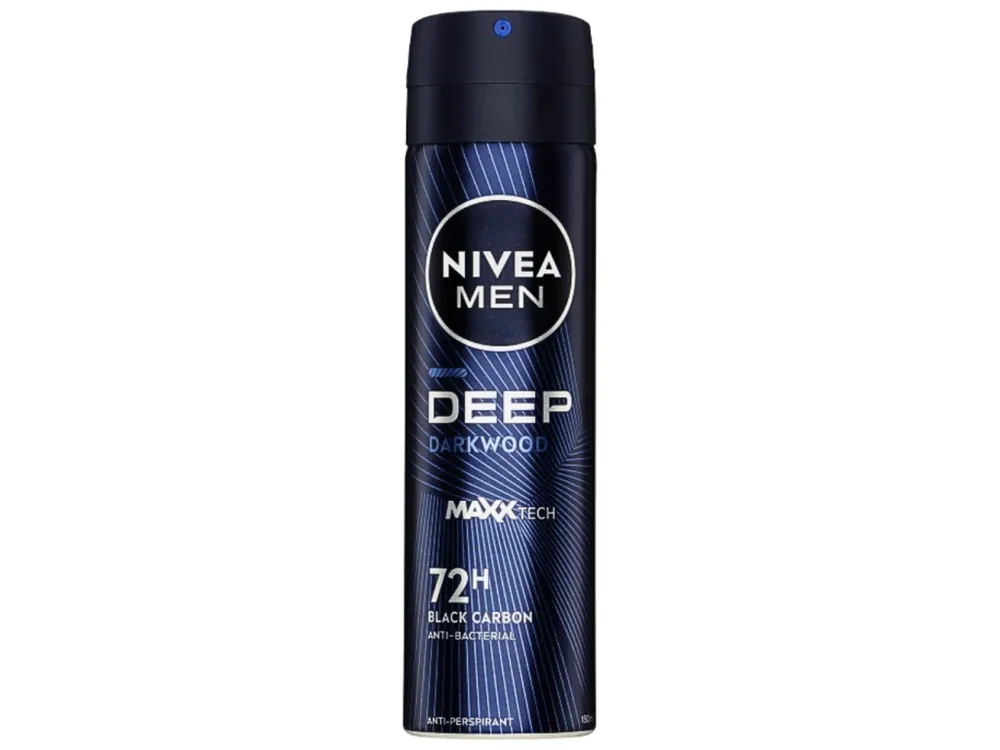 Nivea Men antiperspirant sprej 150 ml Deep Darkwood Black Carbon Nízká Cena