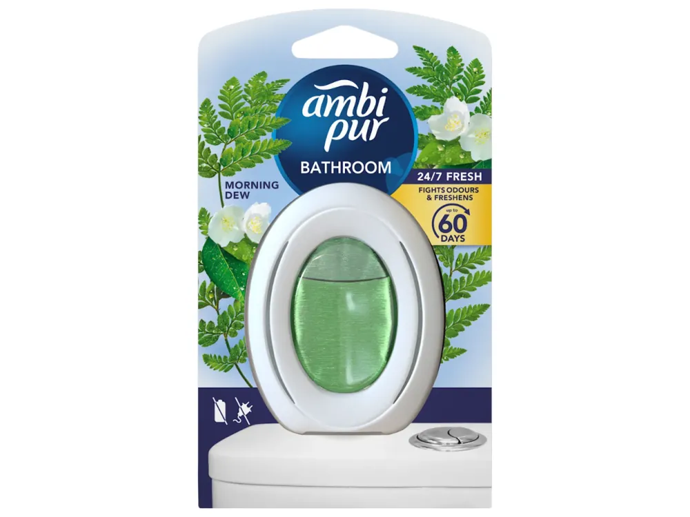 Ambi Pur Bathroom osvěžovač vzduchu 8 ml Morning Dew Aktuální