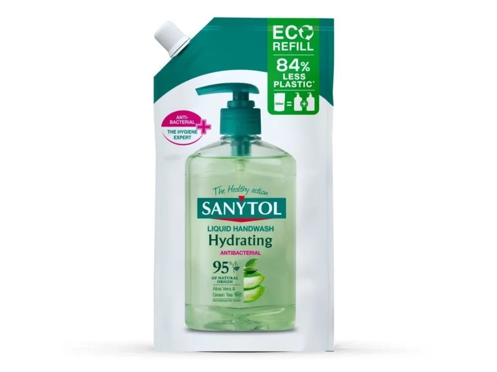 Vrácení Zdarma Sanytol antibakteriální tekuté mýdlo náplň 500 ml Hydratující