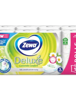 Akční Cena Zewa toaletní papír 16 ks Deluxe Camomile Comfort 3-vrstvý