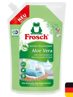 Frosch prací gel 25 dávek Sensitive s Aloe Vera 1,5 l Objednat Nyní