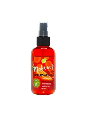 Vivaco Bio mrkvový opalovací olej s Beta Karotenem SPF15 150 ml Nejlepší Cena