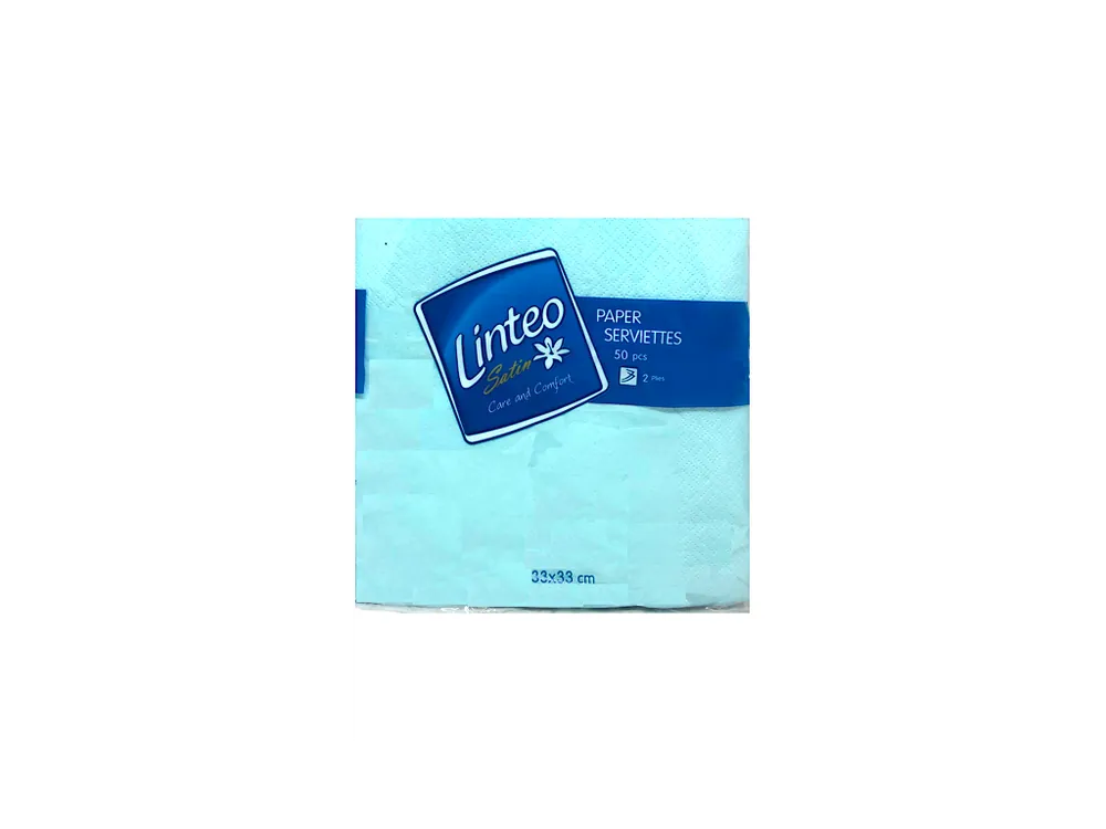 Sezónní Sleva Linteo Satin papírové ubrousky 50 ks 33x33 cm barevné 2 vr.