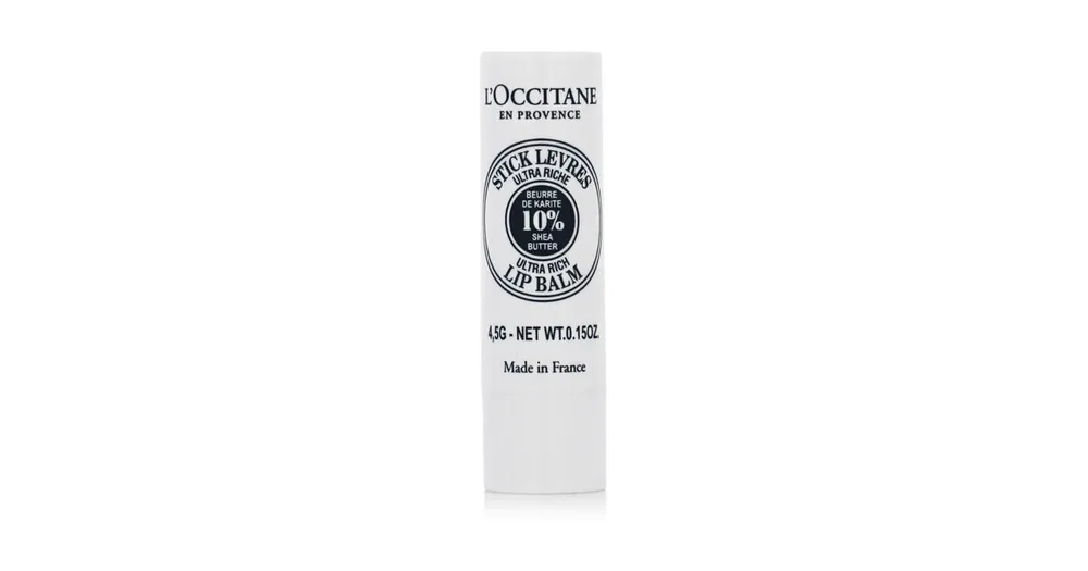 Cenový Hit L'Occitane Shea Butter Lip Balm Stick 4,5 g