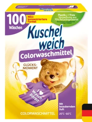 Kuschelweich prací prášek 100 dávek Color Glücksmoment 5 kg Aktuální