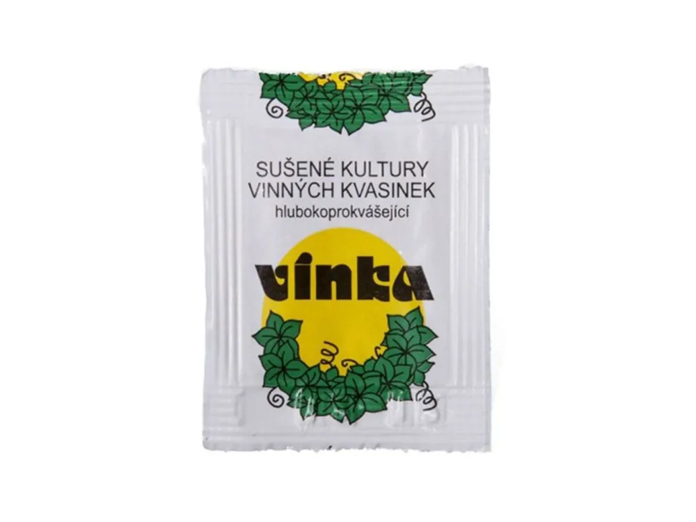 Vínka sušené kultury vinných kvasinek 0,6 g Vysoce Kvalitní