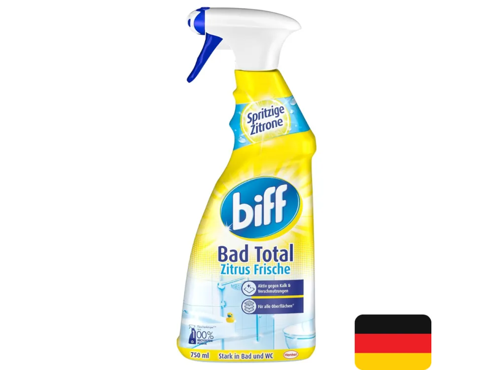 Biff čistič na koupelny 750 ml Bad Total Zitrus Frische Cenová Bomba