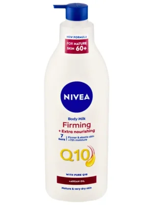 Vysoce Kvalitní Nivea zpevňující tělové mléko 400 ml Firming + Extra Nourishing Q10