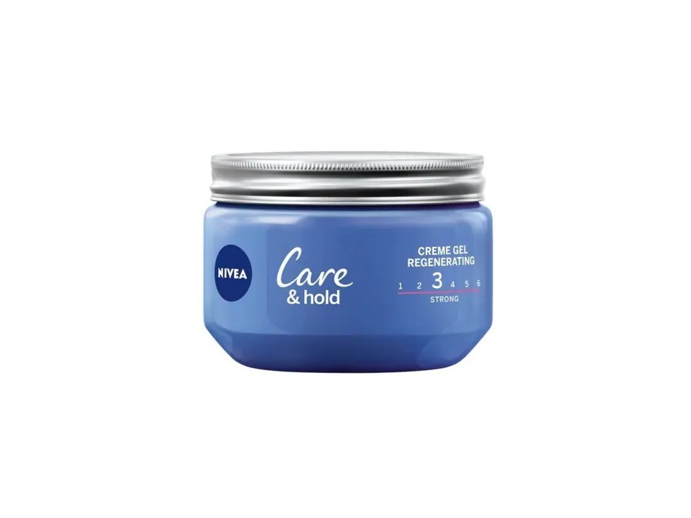 Nivea gel na vlasy 150 ml Care & Hold 3 strong Sezónní Sleva
