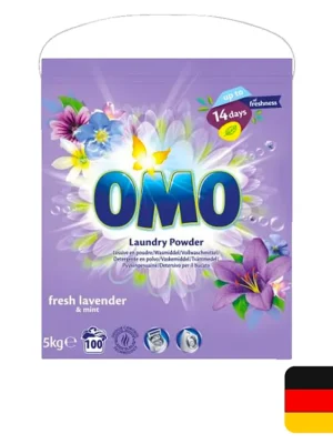 OMO prací prášek 100 dávek Universal Fresh Lavender & Mint 5 kg Akční Cena