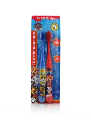 Nickelodeon Paw Patrol Toothbrush Duo Super Soft 4-6 (Blue and Red) Přímo Od Výrobce