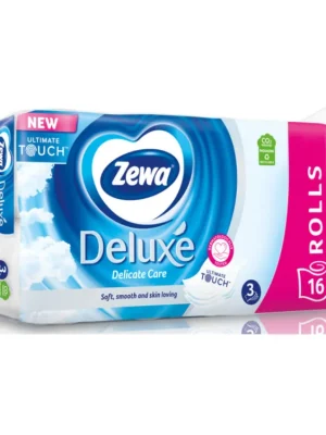 Must-Have Zewa toaletní papír 16 ks Deluxe Delicate care 3-vrstvý