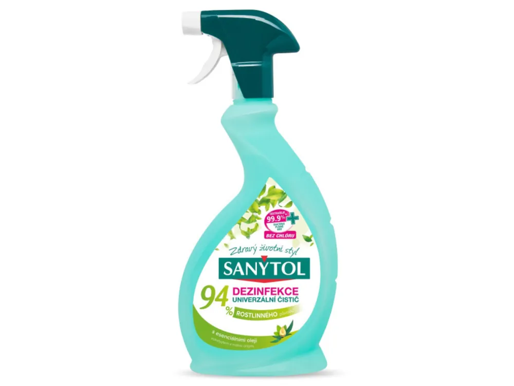 Sanytol univerzální čistič 500 ml Dezinfekce - 94% Rostlinného původu Omezená Nabídka
