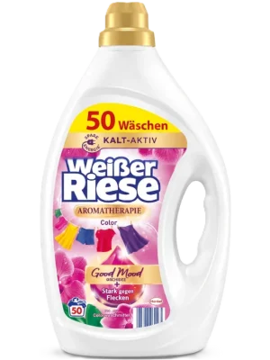 Weisser Riese prací gel 50 dávek Color Aromatherapie Good Mood Orchidee 2,25 l Bezpečná Platba