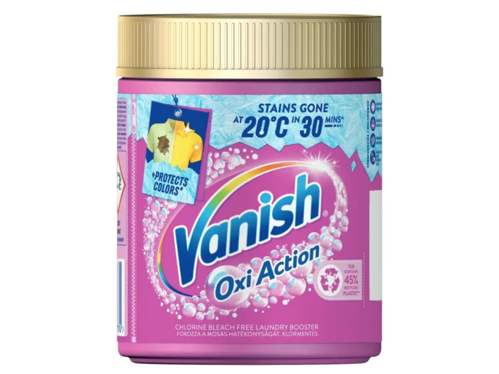 Originální Vanish prášek na odstranění skvrn 470 g Oxi Action