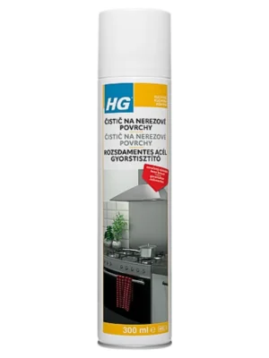 Nová Kolekce HG čistič na nerezové povrchy 300 ml